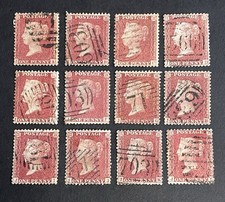 Sg40 penny red stars x12 - sg40,
