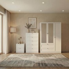 Modern White 2-8 Chest of