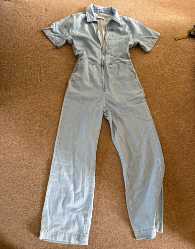 Zara women blue - denim, zip