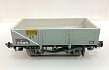 BACHMANN 33-079 13T China Clay Wagon Without Hood BR Grey B743096 OO GAUGE NEW