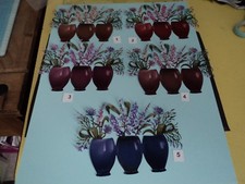 TATTERED LACE 3D VINTAGE BOTANICALS FOXGLOVE DIE CUTS X 10 MIXED