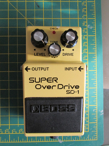 Boss super overdrive - sd-1,