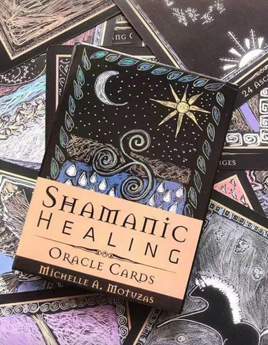 Shamanic healing oracle cards - shamanic,
