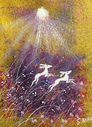 Aceo original run free - aceo,