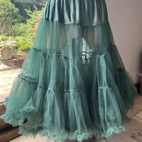 British retro net petticoat - british,