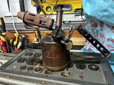 Vintage Brass Blow Torch Lamp