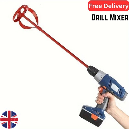 Red drill mixer - mixer, paddle