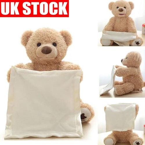 Peek boo teddy bear - teddy, plush
