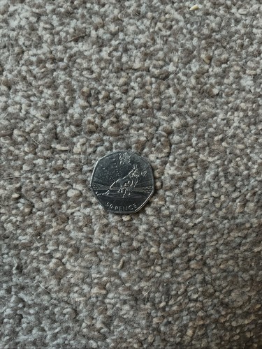 2011 circulated 50p olympic - 2011,