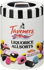 Taveners Tin Liquorice All