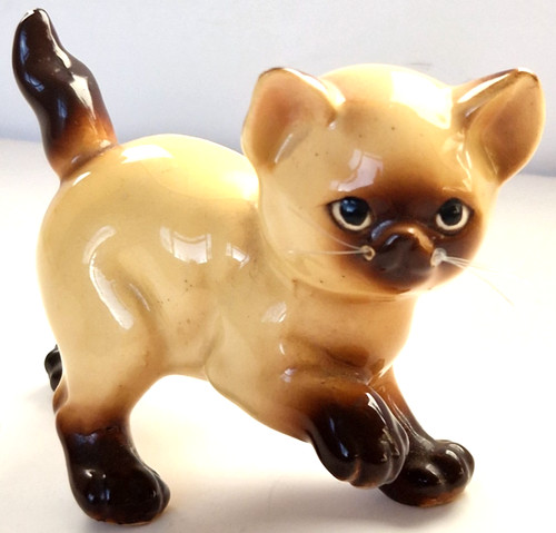 Vintage pussy cat - cat, figurine