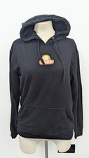 Vans Off the Wall Black Hoodie Uk Medium
