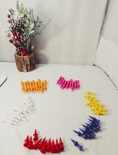 BEIIEB 55 plastic golf tees, 6 different sizes 