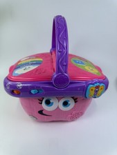 Leap Frog Talking Picnic Basket Pink - Working
