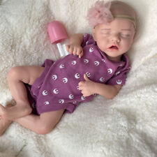 18" Reborn Baby Full Silicone Body Lifelike Floppy 5.6lb Newborn Doll Take Dummy