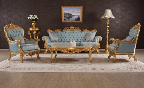 Italian baroque style sofa set - baroque,