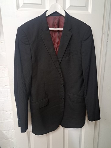 Lewin black suit - lewin, 42