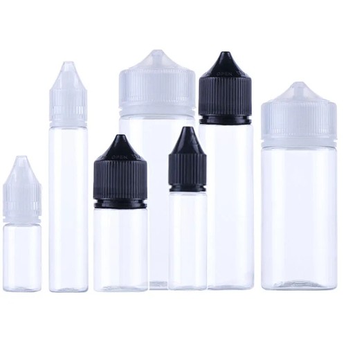 10ml 120ml plastic pet clear - 10ml-120ml,