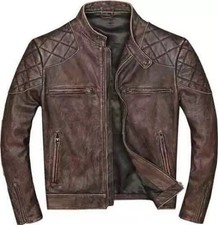 Men's Biker Cafe Racer Vintage