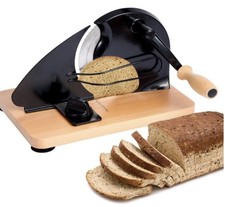 Metal Bread Slicer with Hand