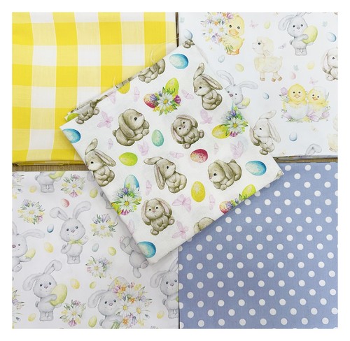Easter fabric bundle cute - easter,