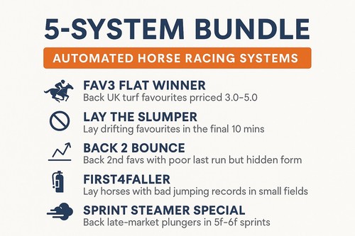 Betbotpro horse racing - 5x,
