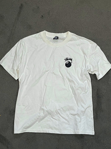 Stussy white graphic logo - graphic, 8