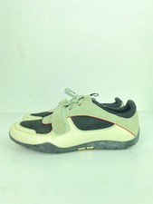 Zegnasport Cream Black Mesh Leather Lace Up Trainers Casual UK 9