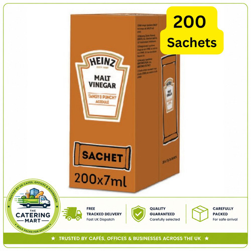 Heinz malt vinegar sachets - heinz,