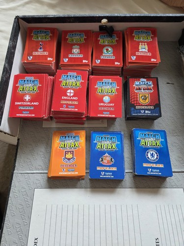 Huge 850 match attax - attax, lot