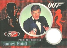 James Bond Dangerous Liaisons - CC4 "Moore" Case Topper Costume Card, Unsealed
