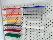 IKEA Skadis Compatible Shelves–Stylish & Functional Storage, lots of colours