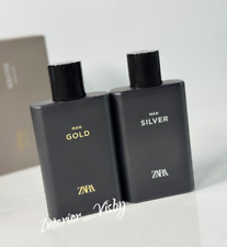 ZARA Man Gold + Man Silver Eau De Toilette EDT Duo Set 2 x 90ml New & Sealed