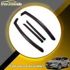 In-Channel Wind Deflectors for Volvo XC60 MK1 2008-2017 5-Door SUV 4pc Tinted
