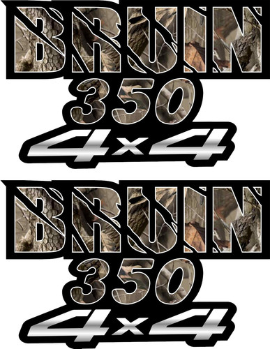 Bruin 350 4x4 - camo, tank