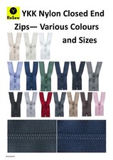 YKK Nylon Closed Zip / 240+