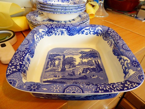 Brand new with tags - spode, blue