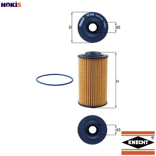 Oil filter 399d - filter, for