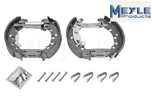 Rear brake drum shoe set - set, 214