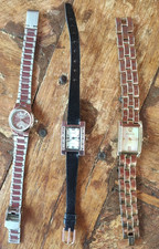 3 x Quartz Watch Working 