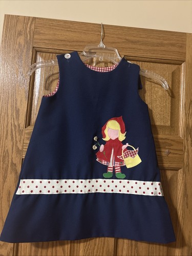 Vtg blue embroidered - vtg,
