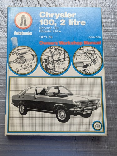 Autobooks chrysler 180 - autobooks,