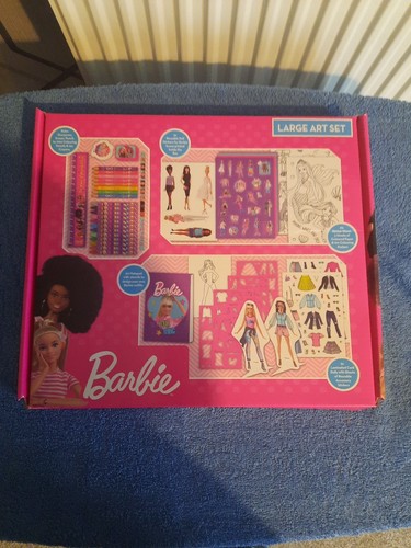 Barbie large art - set, opened