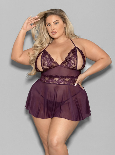 Escante queen plus lingerie - plus,