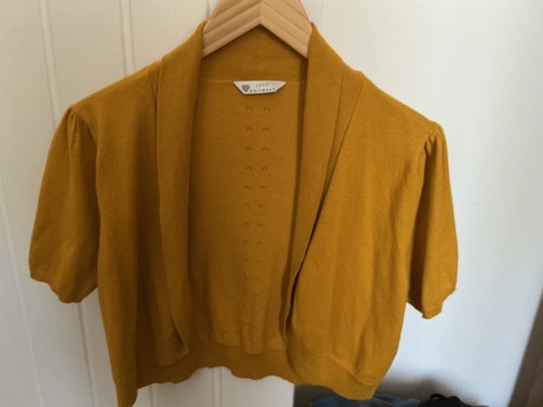 Mustard bolero shrug bhs love - mustard,