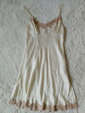 La Senza Cream Silk Chemise