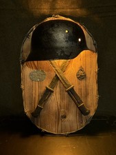WW2 German Helmet Wall Lamp