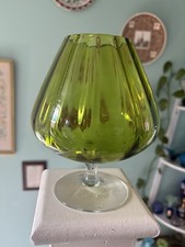 Empoli italian green glass - empoli,
