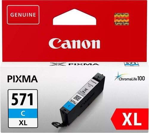 Canon cli 571xl cyan ink - canon, cli-571xl