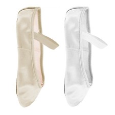 Starlite Basic Satin Ballet Shoes with Full Sole